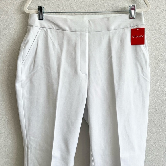 NWT Spanx Slim Straight Pant in White Size Large - Picture 7 of 14